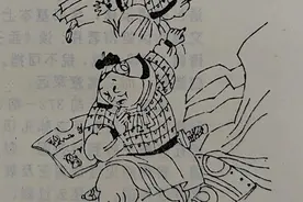 中国寓言《五十步笑百步》图片