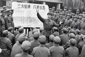 《三大纪律八项注意》歌在大别山首先唱响图片