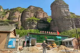 太行山武军寺村：彭德怀旧居图片