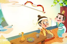 成语小故事——杯弓蛇影图片