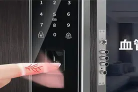 智能锁品牌十大排行榜丨中国-微盾科技指静脉智能门锁图片