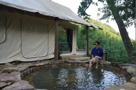 英德新开野奢帐篷营地，每个帐篷都带私家泡池和独立大庭院，惊艳图片