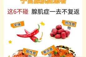 腺肌症患者，这6不碰，腺肌症一去不复返。图片