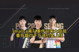 17战队smallcc离队事件迎来大结局，axidd天价违约金事件上线！图片