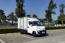 始于颜值，忠于实力 纯电物流车的颜值代表飞碟Q2厢货版图片