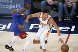 KD登全美第一热搜：太阳晋级概率仅剩23% 美球迷嘲讽他想加盟掘金图片