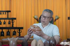 好品山东丨“复活”7000年前冷门古乐器，这才是中国好声音！朴树棠：埙声悠悠传古韵图片