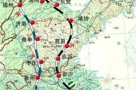 京沪高铁二线走淄博，可给山东带来高铁脊梁，那为何偏走潍坊呢？图片