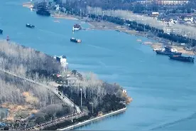 京杭大运河再次全线通水图片