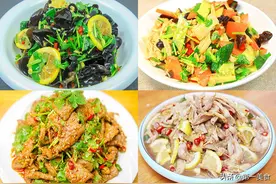 8道凉拌菜，很适合春天吃，简单一拌，5分钟上桌，开胃解腻，真香图片