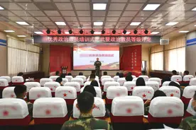 “政”面交锋，硝烟正浓！火箭军某部组织优秀政治教员培训式比武图片