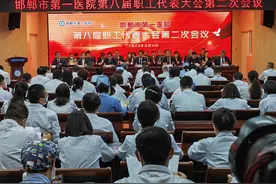团结奋进新征程 凝心聚力向未来——邯郸市第一医院第八届职工代表大会第二次会议顺利召开图片