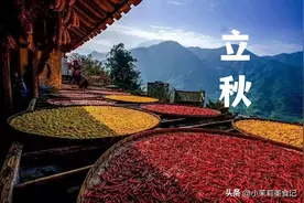 明日立秋，传统习俗要“晒秋”，5种食物晒干保存，为过冬做准备图片