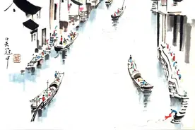 吴冠中水乡江南最美20幅中国画分享图片