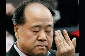 莫言：“面对社会喧器时，应当冷静想一想喧嚣背后的另一面。”图片