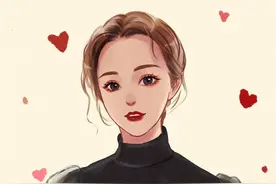 换个头像吧，清新复古的女生手绘头像，彰显女性魅力图片