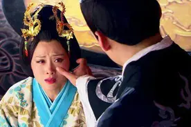 汉武帝临终之前，依依不舍的看着宠妃，突然叹息：太美了，赐死吧图片