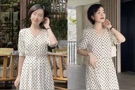 今年春天火了“法式连衣裙”，优雅时髦又减龄，特别适合中年女人图片