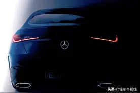 新车 | 现款售47.2万起 新一代奔驰GLC轿跑SUV预告图发布 竞争宝马X4图片