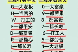 车牌号有什么含义，不知道的收藏起来看看。(仅供参考）图片