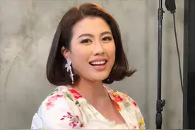 TVB前女星身材发胖明显，颜值依旧在线，遭前男友背叛至今单身图片