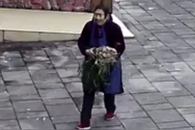 奶奶悄悄给消防队送蔬菜上热搜 记者连线当事人：“他们那么辛苦，我送点菜算啥子”图片