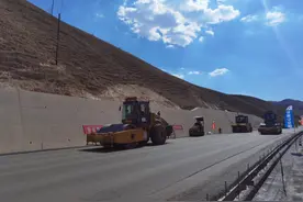 G312线傅家窑至苦水公路有望2025年建成通车图片