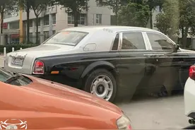 广东江门某老板座驾，比老干妈的车还牛，连买菜车都价值百万图片
