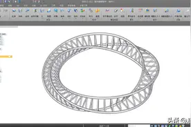 浩辰3D软件建模实例：莫比乌斯之环3D模型设计图片