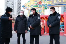 王会奇同志检查调研元宵节期间安全保卫工作图片