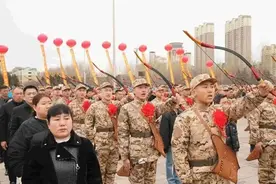 震撼场面，这是属于新战友的仪式感！图片