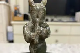 古玉灰皮的特征，有灰必有沁图片