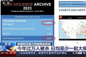 美国驻华大使馆吹嘘全美犯罪率下滑，中国网友用三个字回怼图片