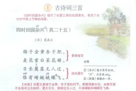 【课堂笔记】四年级语文下册［第一单元］1-4课图片