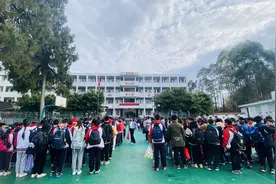 仁寿县始建镇小学校开展春游野炊实践劳动教育活动图片