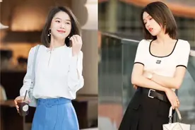 不足160的女生，少穿这2种裙子，太显胖！选对另外3款更遮肉增高图片