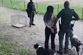美国19岁少女录自己和狗发生性关系视频，警方：虐狗行为十年监禁图片
