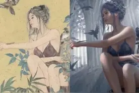 漫画《鬼刀》被抄袭？画师Wlop发绘画过程证清白，表示会维权到底图片
