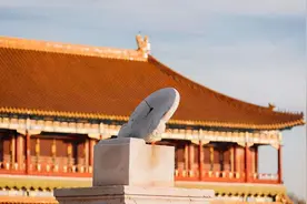 历史和文化积累的宫殿，中国最大的建筑群故宫图片
