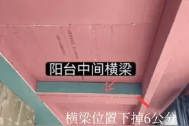 广东李女士晒出横梁阳台窗帘盒的设计，不豪华，却成为学习的榜样图片
