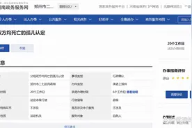 河南政务服务网孤儿认定申请流程是什么？图片