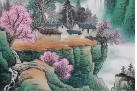 国画中的四季，春花、秋月、夏韵、冬雪，美过四季图片