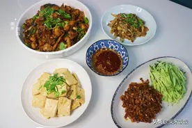 一家人的午餐，4个家常菜，简单易做又好吃，反复做吃不腻图片