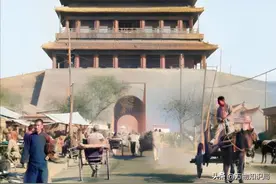 一百多年前，一个美国人偷偷拍下的北京城，城墙巍峨宛如欧洲老城图片