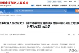 开发，开发，发展！是浦南镇和芗城区金沙温泉片区的看过来图片