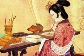 女道士暗恋一僧人，不敢明言，写下一诗表达爱意，却成为千古佳句图片