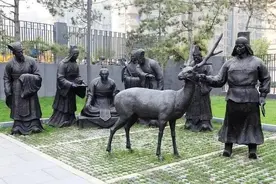 历史典故：赵高指鹿为马在哪一年？事件发生后秦朝多久就灭亡了？图片