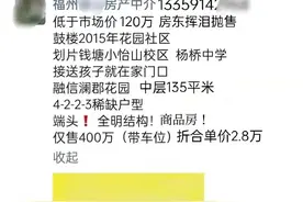 福州“宇宙中心”有房源骤降120万？地段论失效？图片
