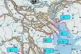 广东地理：珠江水流量之大，需要八大出海口！图片