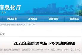 安徽省将开展新能源汽车下乡活动图片